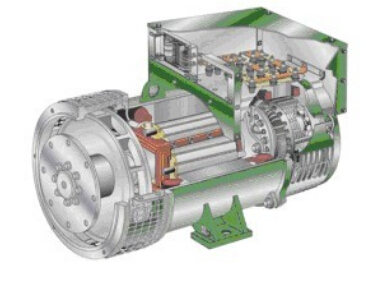恒山发电机内部结构图 恒山发电机内部结构图